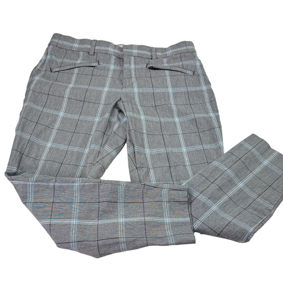 Gap Women's Skinny Ankle Glen Plaid Comfortable Pants - Picture 1 of 12